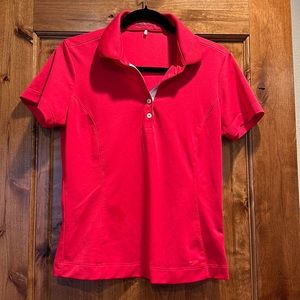 Pink/salmon/red Nike Fit Dry Golf polo!